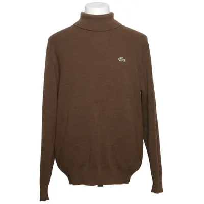 Turtleneck (Brown) from Chemise Lacoste Acrylic, Wool