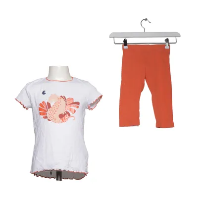 Pyjamasz (Hvid, Orange, Flerfarvet) fra Okaïdi Bomuld, Elastan