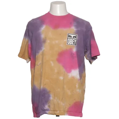 T-shirt (Rose, Violet, Marron) de Obey Coton