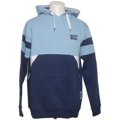 Hoodie (Blue) from Rusty Neal Cotton, Polyester