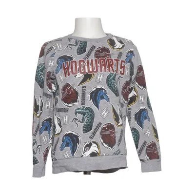 Collegetröja (Grå, Flerfärgad) från Harry Potter Bomull, Polyester, Viskos