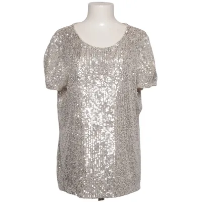 Top (Silber, Beige) von DKNY Elasthan, Polyester