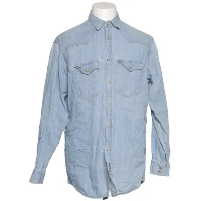 Denim blouse (Blauw) van Oregon
