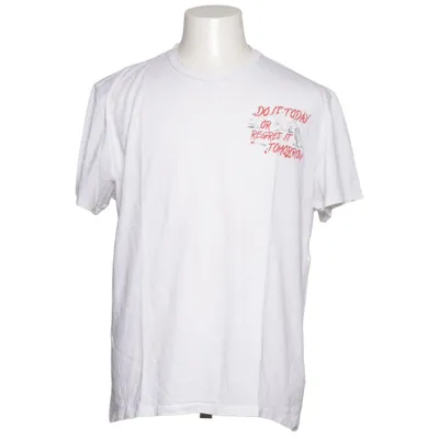 T-shirt (Hvid, Rød) fra Colin's Bomuld