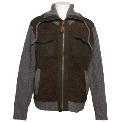 Kofta (Grå, Grön) från Diesel Akryl, Skinn, Polyamid, Polyester, Viskos, Ull