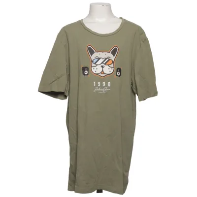 T-shirt (Groen) van Jack & Jones Katoen