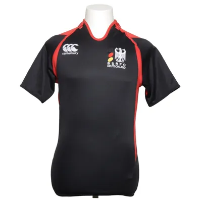Maillot de football (Noir, Rouge) de Canterbury Élasthane, Polyester