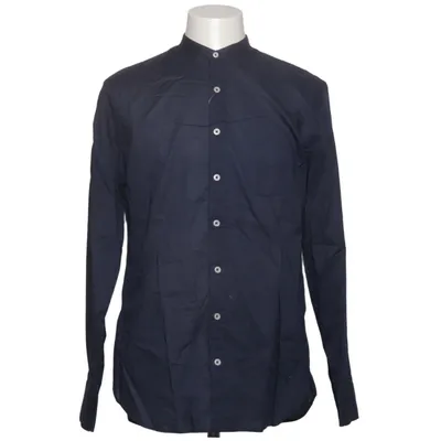 Shirt (Blue) from Mango Man Cotton