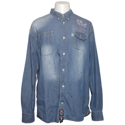 Denim blouse (Sergio) van Galvanni Katoen