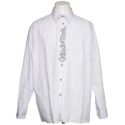 Shirt (Wit) van Luko Katoen, Polyester