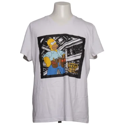T-shirt (White, Multicolored) from The Simpsons Cotton