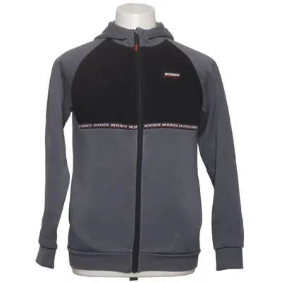 Hoodie (Gray, Black) from McKenzie Cotton, Polyester