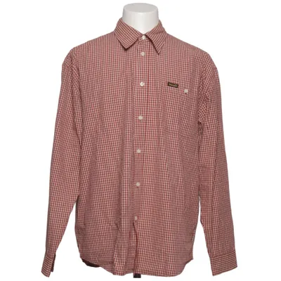 Shirt (Red, Beige) from Wrangler Cotton