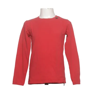 Langærmet t-shirt (Rød) fra Fred's World by Green Cotton Elastan, Økologisk bomuld