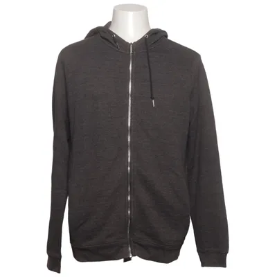 Huvtröja (Grå) från Zara Man Basic Bomull, Polyester
