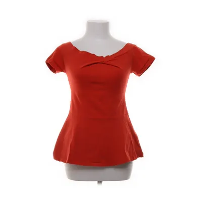 Peplum top (Rood) van Tally Weijl Katoen, Elastaan
