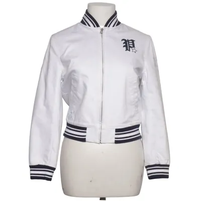Varsity jacket (White, Blue) from Polo Ralph Lauren Cotton, Elastane, Polyester
