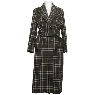 Frakke (Grøn, Blå, Hvid) fra Alexachung Akryl, Bomuld, Polyamid, Polyester, Viscose, Uld