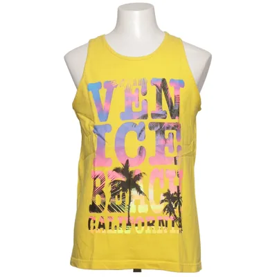 Débardeur (Jaune, Multicolore) de Alstyle Coton