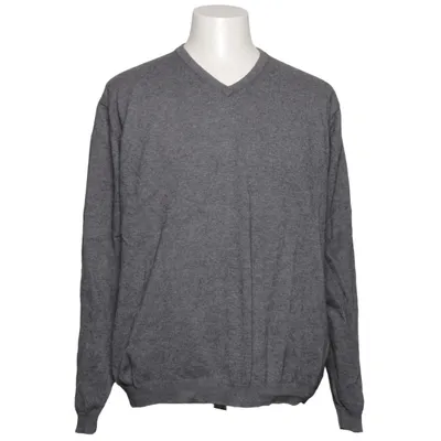 Pullover (Gray) from Finshley & Harding Cashmere, Cotton, Silk