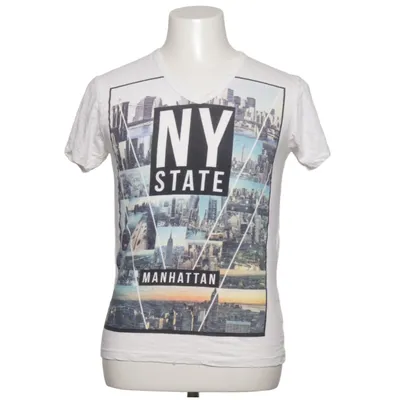 T-shirt (Wit, Meerkleurig) van Cedar Wood State Katoen
