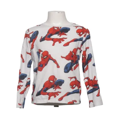 T-shirt à manches longues (Blanc, Multicolore) de H&M x Marvel Coton