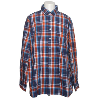 Shirt (Blauw, Rood, Wit) van Johann Popken Katoen