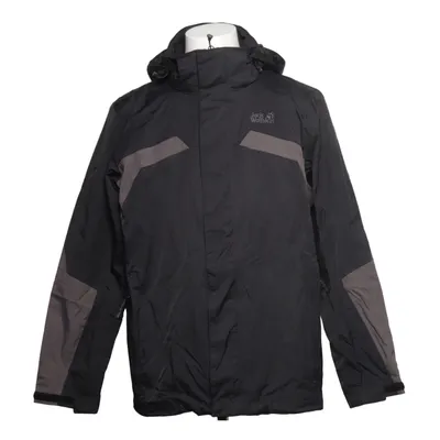 Outdoorjakke (Grå, Sort) fra Jack Wolfskin Polyamid