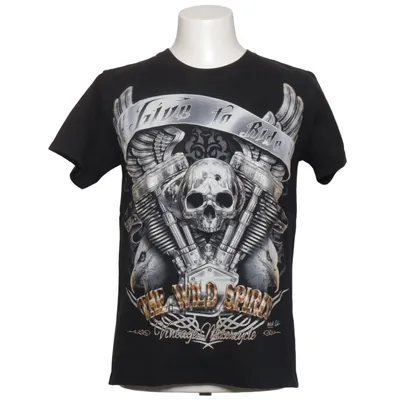 T-shirt (Noir) de Wild Coton