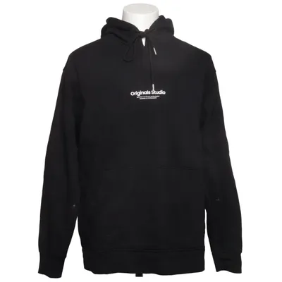 Huvtröja (Svart) från Originals by Jack & Jones Bomull, Polyester