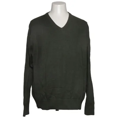 Pullover (Grön) från Eddie Bauer Kashmir, Bomull