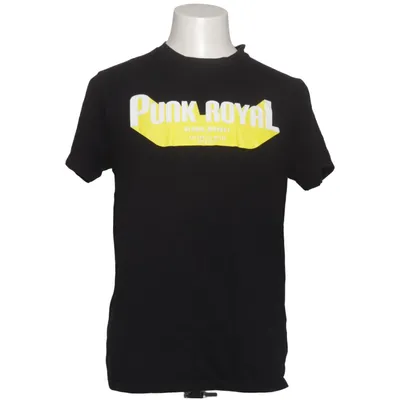 T-shirt (Svart, Gul) från Punk Royal Bomull, Elastan