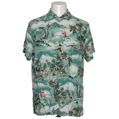Kortärmad skjorta (Grön, Flerfärgad) från Polo Ralph Lauren Viskos