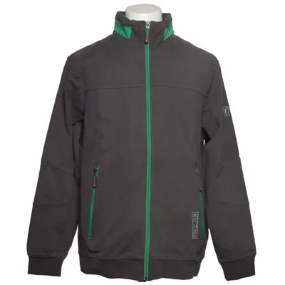 Jacket (Gray, Green) from Ragman Cotton, Elastane