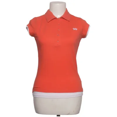 Poloshirt (Rood, Wit) van Fishbone Katoen, Elastaan