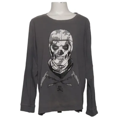Långärmad t-shirt (Grå) från Fortnite Bomull