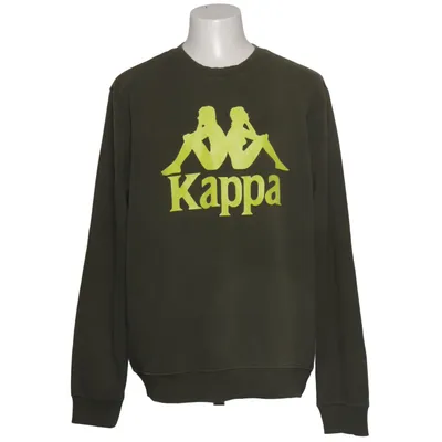 Sweatshirt (Green, Yellow) from Kappa Cotton, Polyester