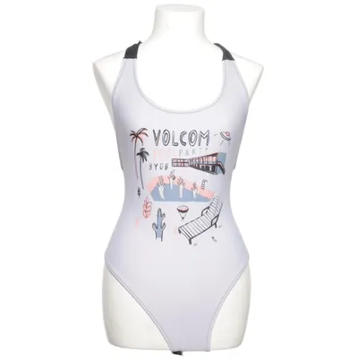 Swimsuit (Gray, Black, Multicolored) from Volcom Elastane, Polyamide, Polyester
