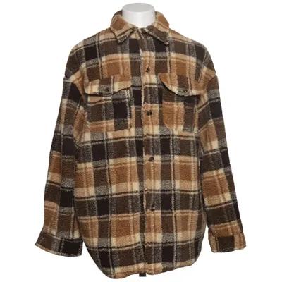 Overshirt (Bruin, Beige, Zwart) van Man Polyester