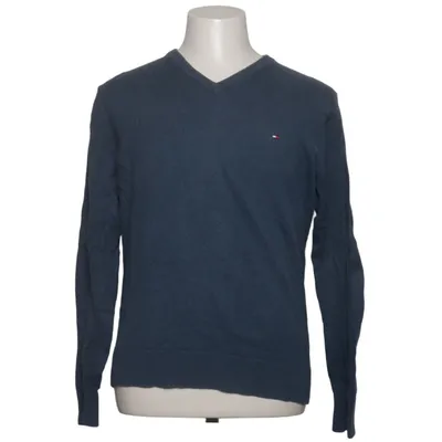 Pullover (Blauw) van Tommy Hilfiger Kasjmier, Katoen