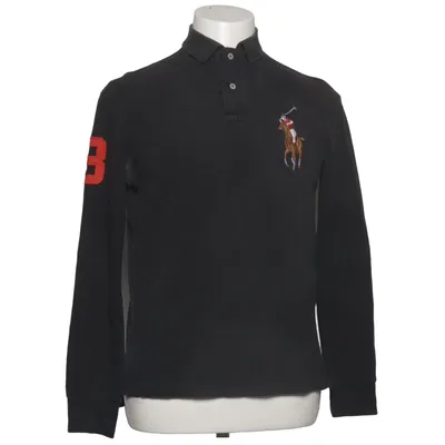 Rugby shirt (Black) from Polo Ralph Lauren Cotton