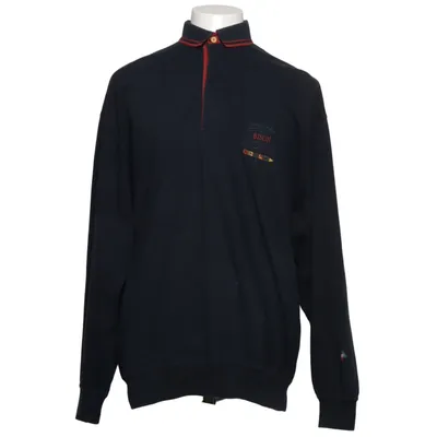 Rugby shirt (Black, Red) from Bison Cotton