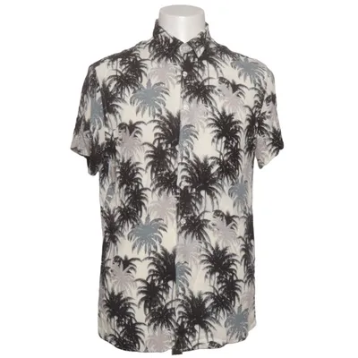Chemise à manches courtes (Blanc, Noir) de Koton Casual Viscose