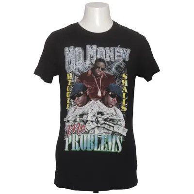 T-shirt (Sort) fra The Notorious B.I.G Bomuld