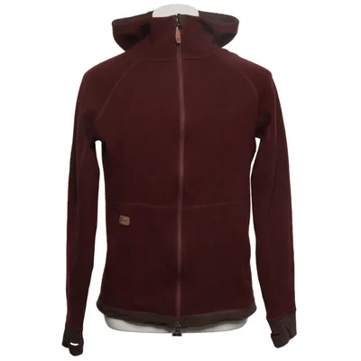 Sweat à capuche (Rouge) de Röjk Laine de mouton, Polyamide, Polyester