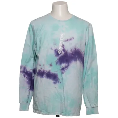 T-shirt à manches longues (Bleu, Violet, Blanc) de Primitive Coton