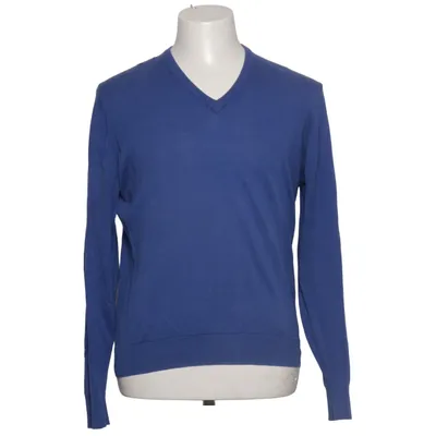 Pullover (Blue) from Hackett Cashmere, Cotton