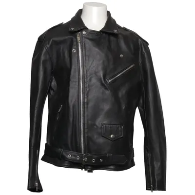 Veste de motard (Noir) Cuir