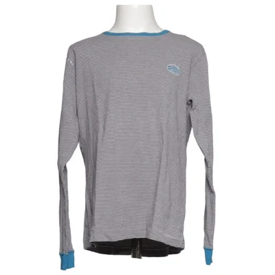 Long sleeve T-shirt (Gray, Blue, White) from Petit Bateau