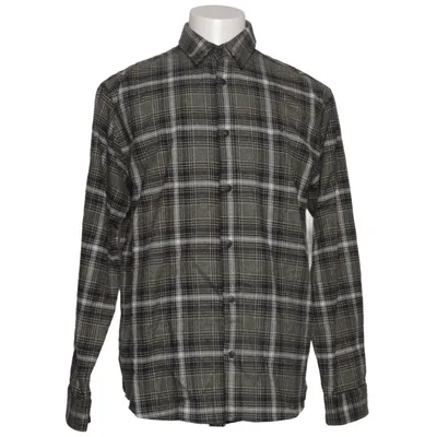 Flannel skjorte (Grøn, Sort, Hvid) fra Clean Cut Copenhagen Bomuld